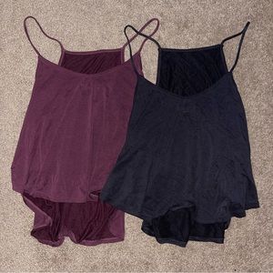 Two Urban Outfitters tank tops
